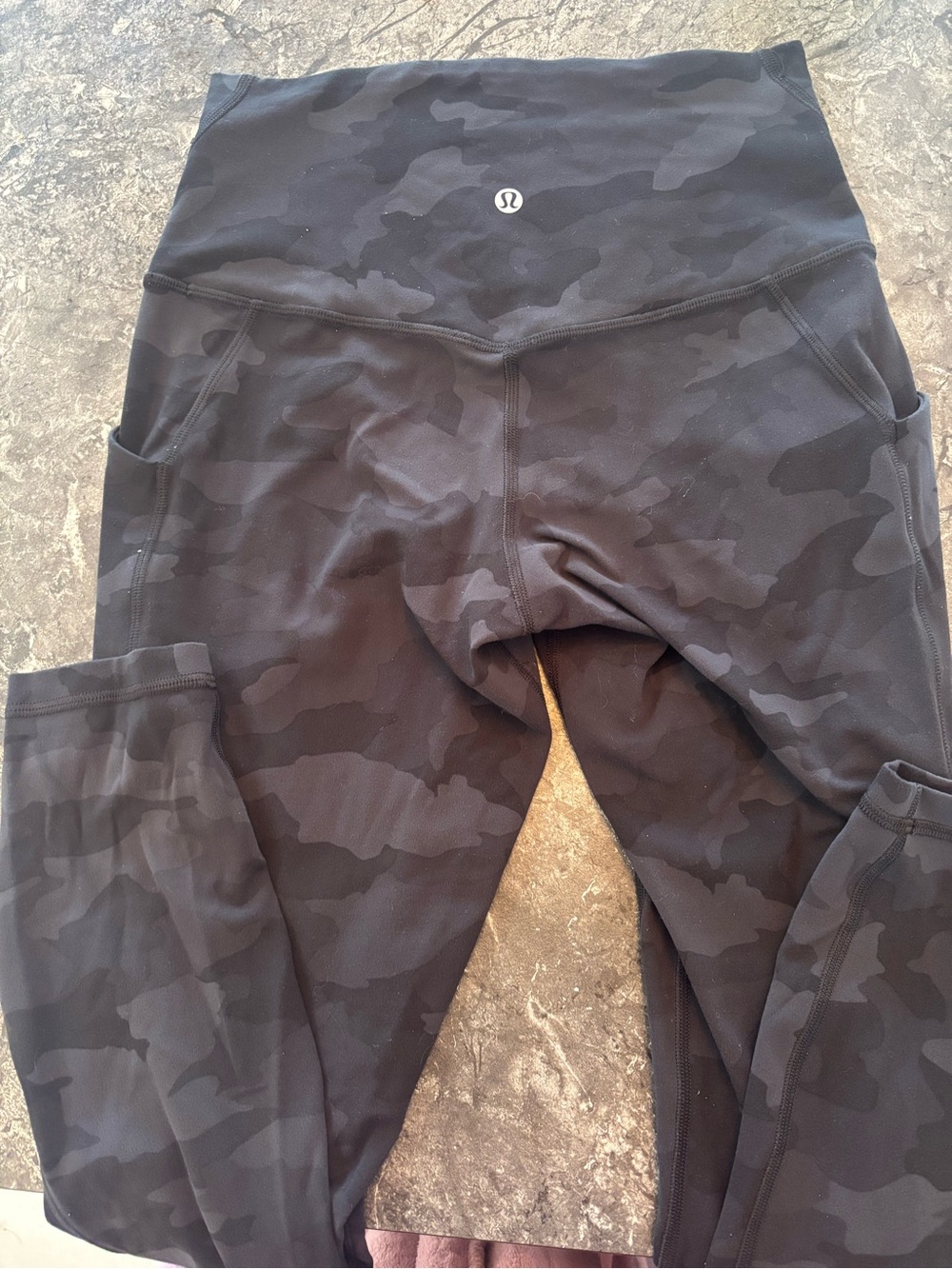 Lululemon align high rise camo with pockets